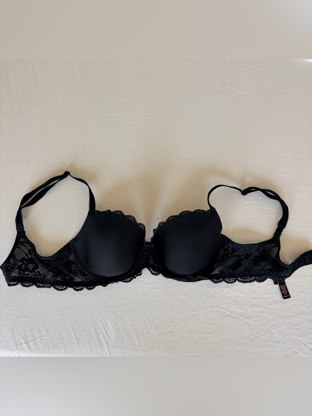 Victoria's Secret Black Lace Convertible Bra